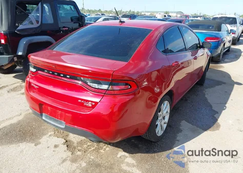 2013 Dodge Dart Sxt/Rallye z USA, uszkodzony, nr VIN 1C3CDFBH2DD691199